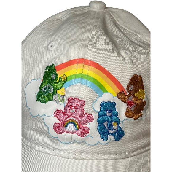 Care Bears Embroidered White Baseball Cap Adjustable Fit - Picture 4 of 10